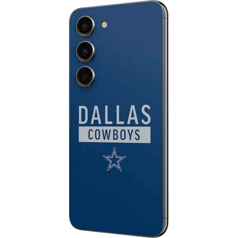 NFL Dallas Cowboys Blue Performance Series Galaxy S23 Skin