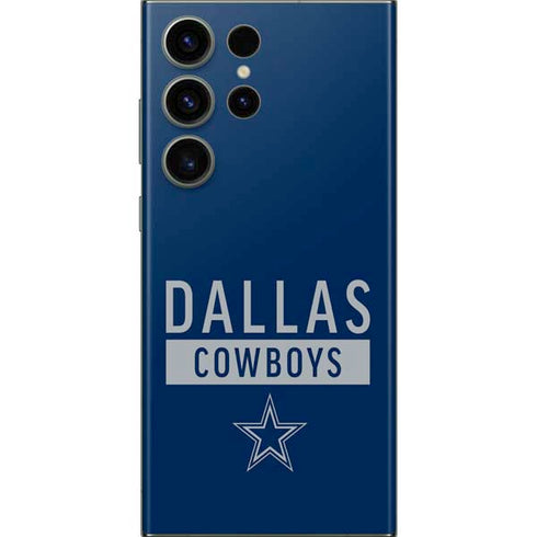 NFL Dallas Cowboys Blue Performance Series Galaxy S23 Ultra Skin