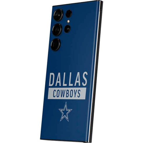 NFL Dallas Cowboys Blue Performance Series Galaxy S23 Ultra Skin