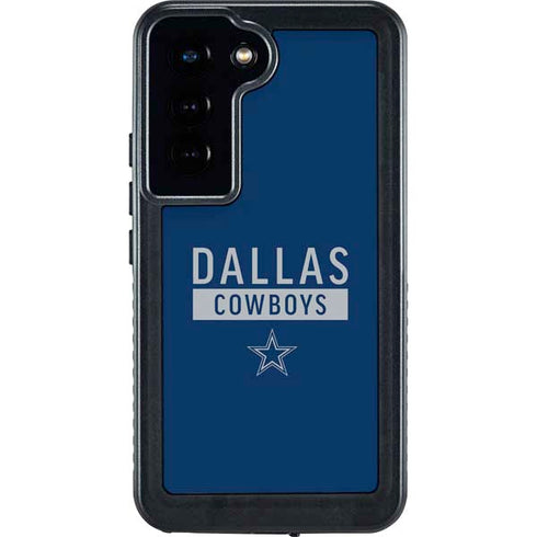 NFL Dallas Cowboys Blue Performance Series Galaxy S23 Waterproof Case