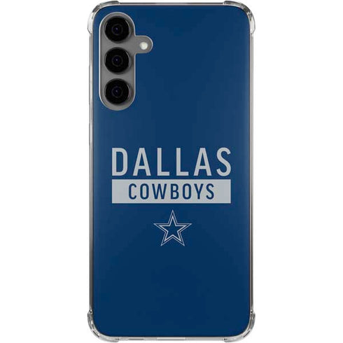 NFL Dallas Cowboys Blue Performance Series Galaxy S24 Plus Clear Case