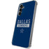 NFL Dallas Cowboys Blue Performance Series Galaxy S24 Plus Clear Case