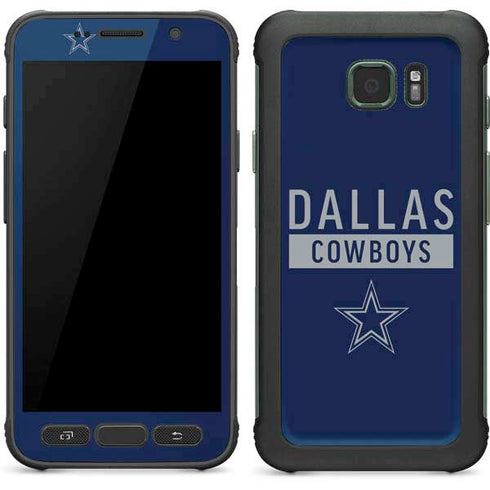 NFL Dallas Cowboys Blue Performance Series Galaxy S7 Active Skin