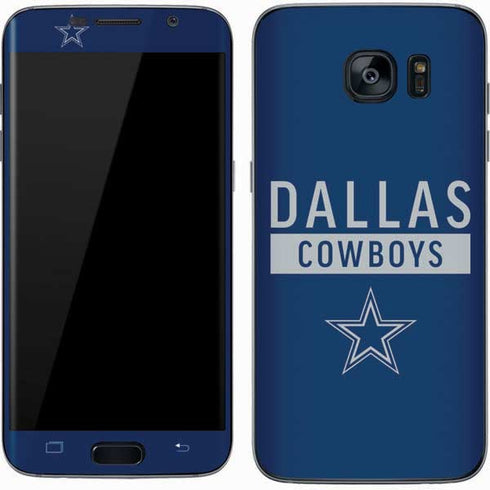 NFL Dallas Cowboys Blue Performance Series Galaxy S7 Skin