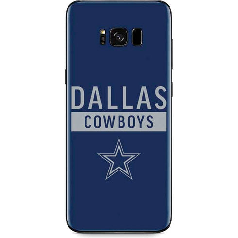 NFL Dallas Cowboys Blue Performance Series Galaxy S8 Plus Skin