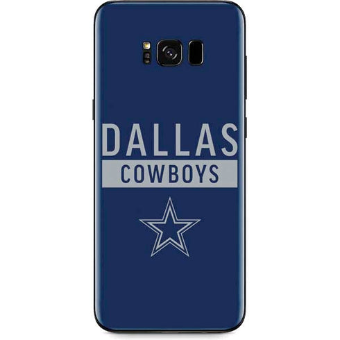 NFL Dallas Cowboys Blue Performance Series Galaxy S8 Skin