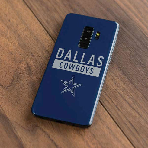 NFL Dallas Cowboys Blue Performance Series Galaxy S9 Plus Skin
