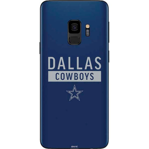 NFL Dallas Cowboys Blue Performance Series Galaxy S9 Skin
