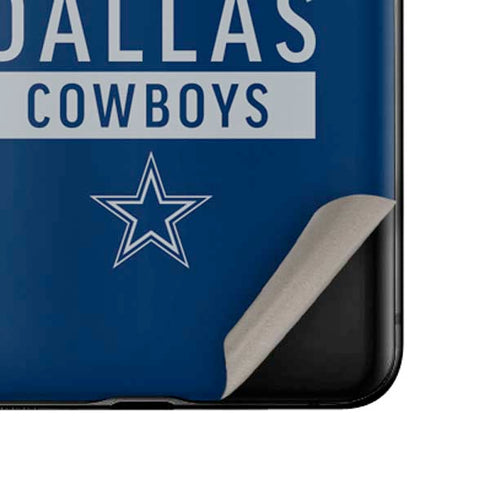 NFL Dallas Cowboys Blue Performance Series Galaxy Z Flip Skin