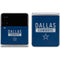 NFL Dallas Cowboys Blue Performance Series Galaxy Z Flip4 5G Skin