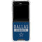 NFL Dallas Cowboys Blue Performance Series Galaxy Z Flip5 5G Clear Case