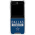 NFL Dallas Cowboys Blue Performance Series Galaxy Z Flip5 5G Clear Case