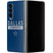 NFL Dallas Cowboys Blue Performance Series Galaxy Z Fold4 5G Skin