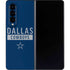 NFL Dallas Cowboys Blue Performance Series Galaxy Z Fold4 5G Skin