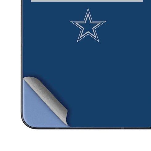 NFL Dallas Cowboys Blue Performance Series Galaxy Z Fold5 5G Skin