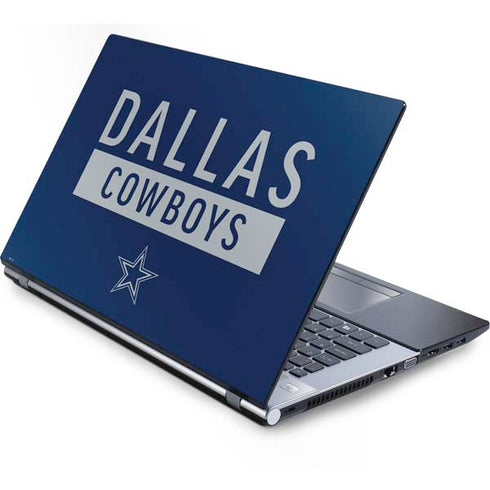 NFL Dallas Cowboys Blue Performance Series Generic Laptop Skin