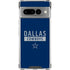 NFL Dallas Cowboys Blue Performance Series Google Pixel 7 Pro Clear Case