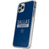 NFL Dallas Cowboys Blue Performance Series iPhone 11 Pro Clear Case