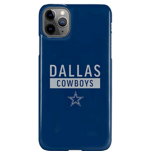 NFL Dallas Cowboys Blue Performance Series iPhone 11 Pro Max Lite Case