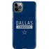 NFL Dallas Cowboys Blue Performance Series iPhone 11 Pro Max Lite Case