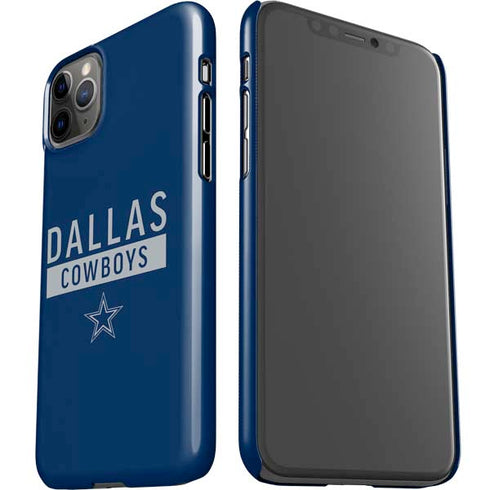 NFL Dallas Cowboys Blue Performance Series iPhone 11 Pro Max Lite Case
