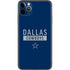 NFL Dallas Cowboys Blue Performance Series iPhone 11 Pro Max Skin