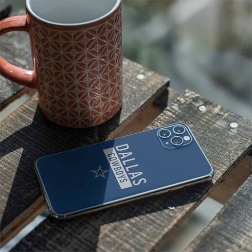 NFL Dallas Cowboys Blue Performance Series iPhone 11 Pro Max Skin