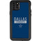 NFL Dallas Cowboys Blue Performance Series iPhone 11 Pro Max Waterproof Case