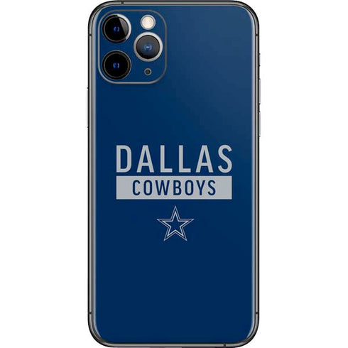 NFL Dallas Cowboys Blue Performance Series iPhone 11 Pro Skin