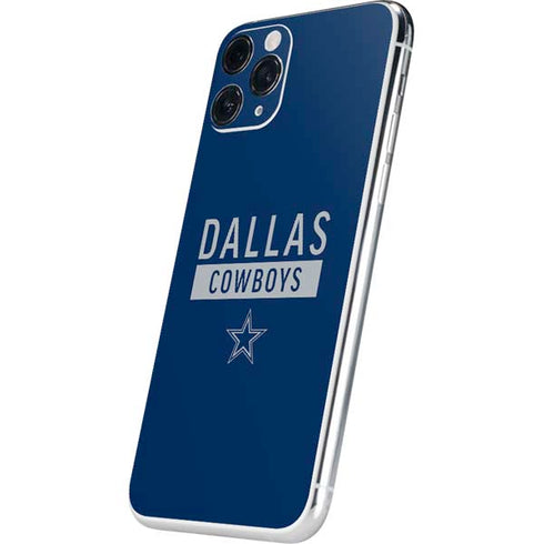 NFL Dallas Cowboys Blue Performance Series iPhone 11 Pro Skin