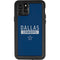NFL Dallas Cowboys Blue Performance Series iPhone 11 Pro Waterproof Case