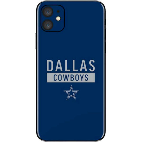 NFL Dallas Cowboys Blue Performance Series iPhone 11 Skin