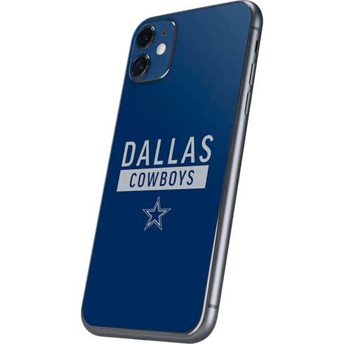 NFL Dallas Cowboys Blue Performance Series iPhone 11 Skin
