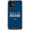 NFL Dallas Cowboys Blue Performance Series iPhone 12 Clear Case