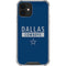 NFL Dallas Cowboys Blue Performance Series iPhone 12 Mini Clear Case