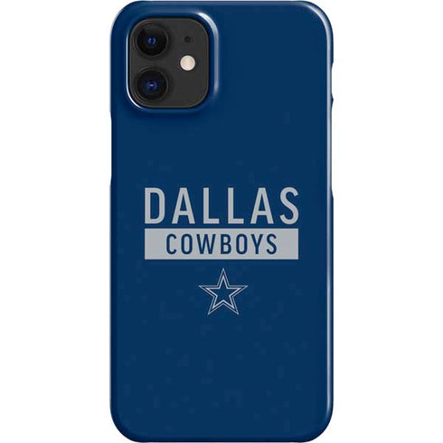 NFL Dallas Cowboys Blue Performance Series iPhone 12 Mini Lite Case
