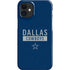 NFL Dallas Cowboys Blue Performance Series iPhone 12 Mini Lite Case