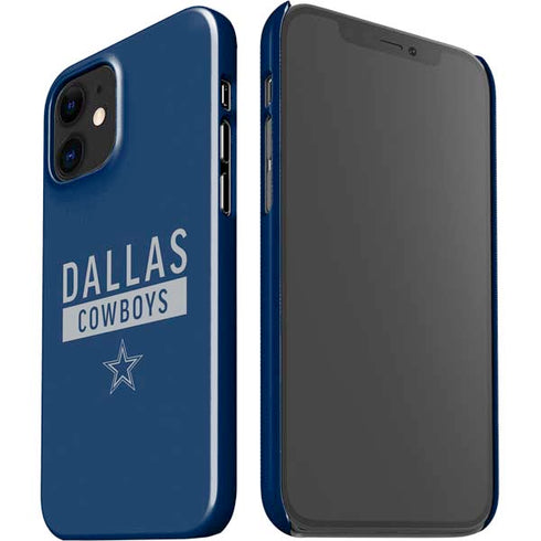 NFL Dallas Cowboys Blue Performance Series iPhone 12 Mini Lite Case