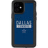 NFL Dallas Cowboys Blue Performance Series iPhone 12 Mini Waterproof Case