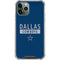 NFL Dallas Cowboys Blue Performance Series iPhone 12 Pro Clear Case