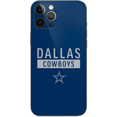 NFL Dallas Cowboys Blue Performance Series iPhone 12 Pro Max Skin