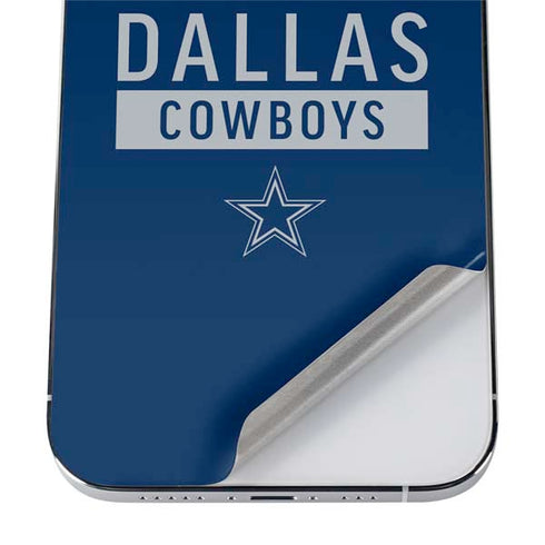 NFL Dallas Cowboys Blue Performance Series iPhone 12 Pro Max Skin