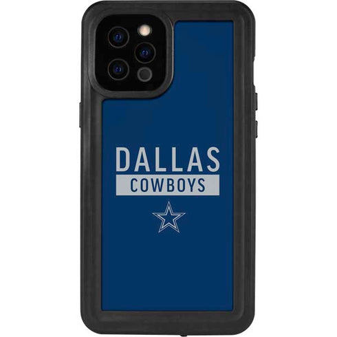 NFL Dallas Cowboys Blue Performance Series iPhone 12 Pro Max Waterproof Case