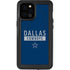 NFL Dallas Cowboys Blue Performance Series iPhone 12 Pro Max Waterproof Case