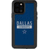 NFL Dallas Cowboys Blue Performance Series iPhone 12 Pro Waterproof Case