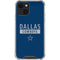 NFL Dallas Cowboys Blue Performance Series iPhone 13 Clear Case