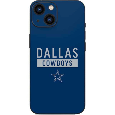 NFL Dallas Cowboys Blue Performance Series iPhone 13 Mini Skin