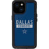 NFL Dallas Cowboys Blue Performance Series iPhone 13 Mini Waterproof Case