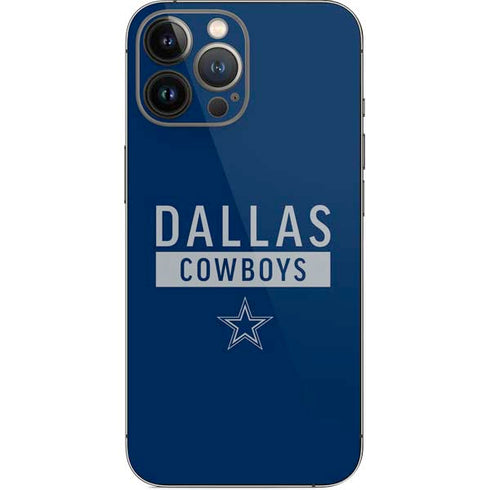 NFL Dallas Cowboys Blue Performance Series iPhone 13 Pro Max Skin