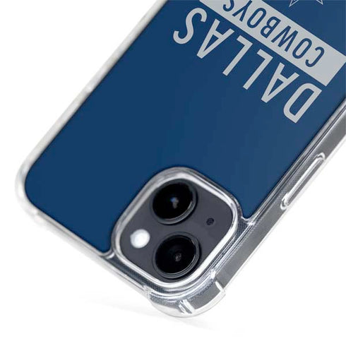 NFL Dallas Cowboys Blue Performance Series iPhone 15 Plus MagSafe Case
